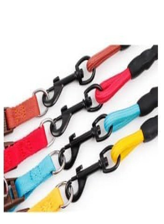 VENIVA Pet Leash Chest Strap Colorful Solid Color Cat and Dog Rope Traction Dog Chain Pet Dog Harnesses Cat and Dog Leash Use Safe & Easy, Walking Travel (Pack of 1) - Image 4